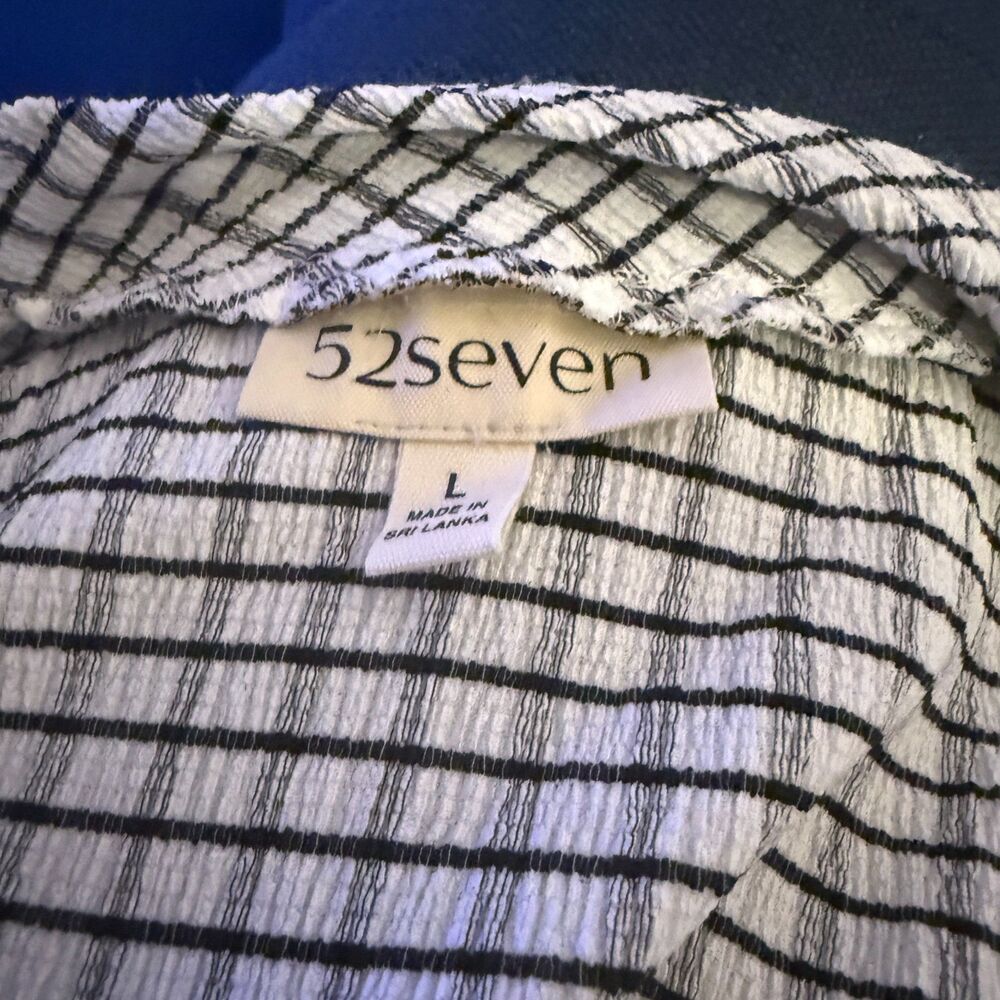 NWT Black and White Woman dress size Large 52 Seven - Picture 4 of 5